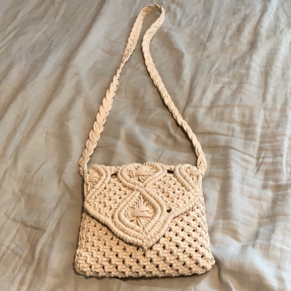 Tommy Bahama Macrame Beach Crossbody Bag